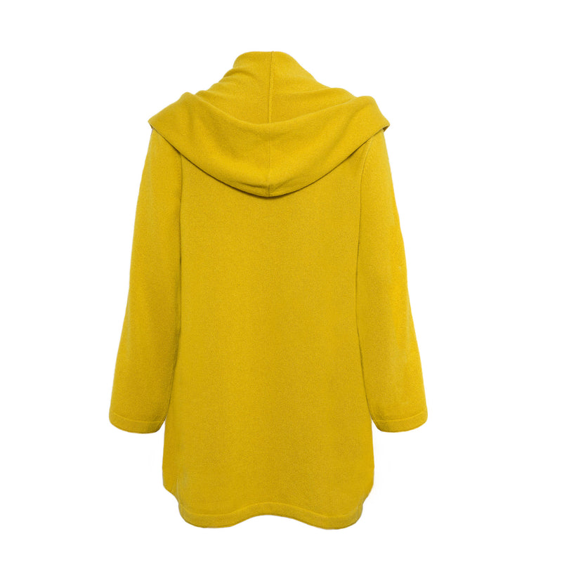 LIME CASHMERE HOODIE | BEEHIVE