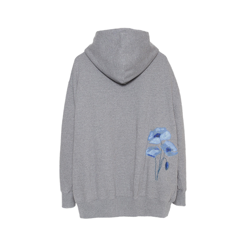 GRAY HOODIE POPPY