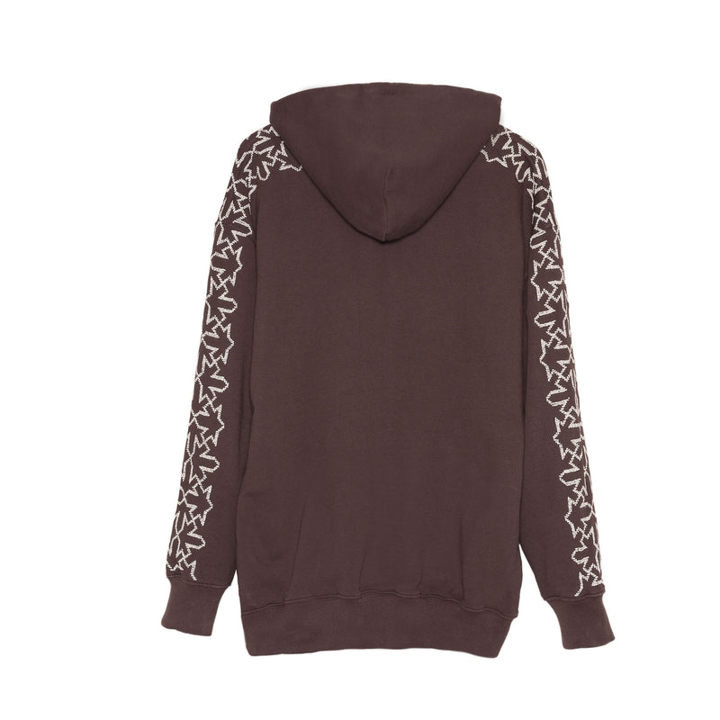 ORGANIC COTTON BROWN HOODIE SULTAN HAN