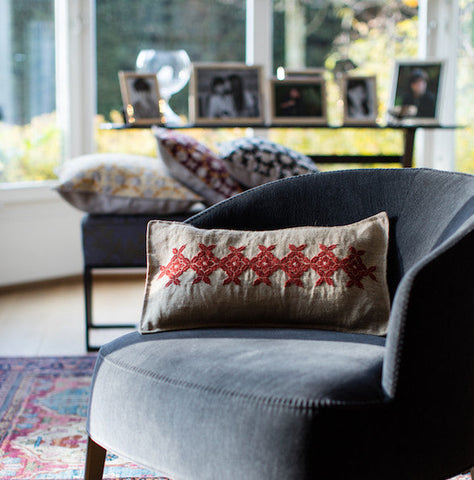 LINEN & COTTON CUSHION COVER AL QUDS