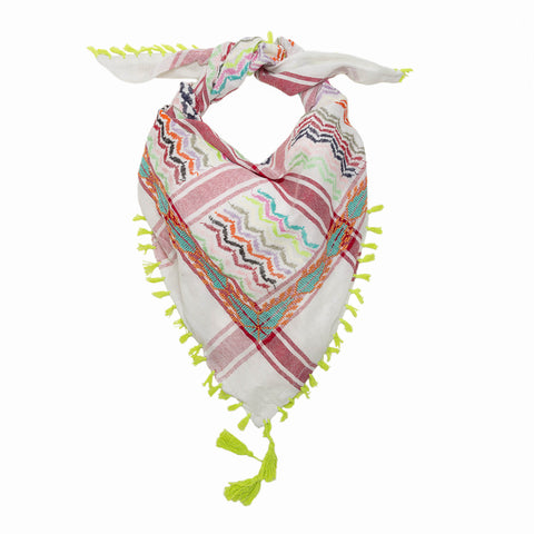 MULTICOLOR COTTON KEFFIYEH