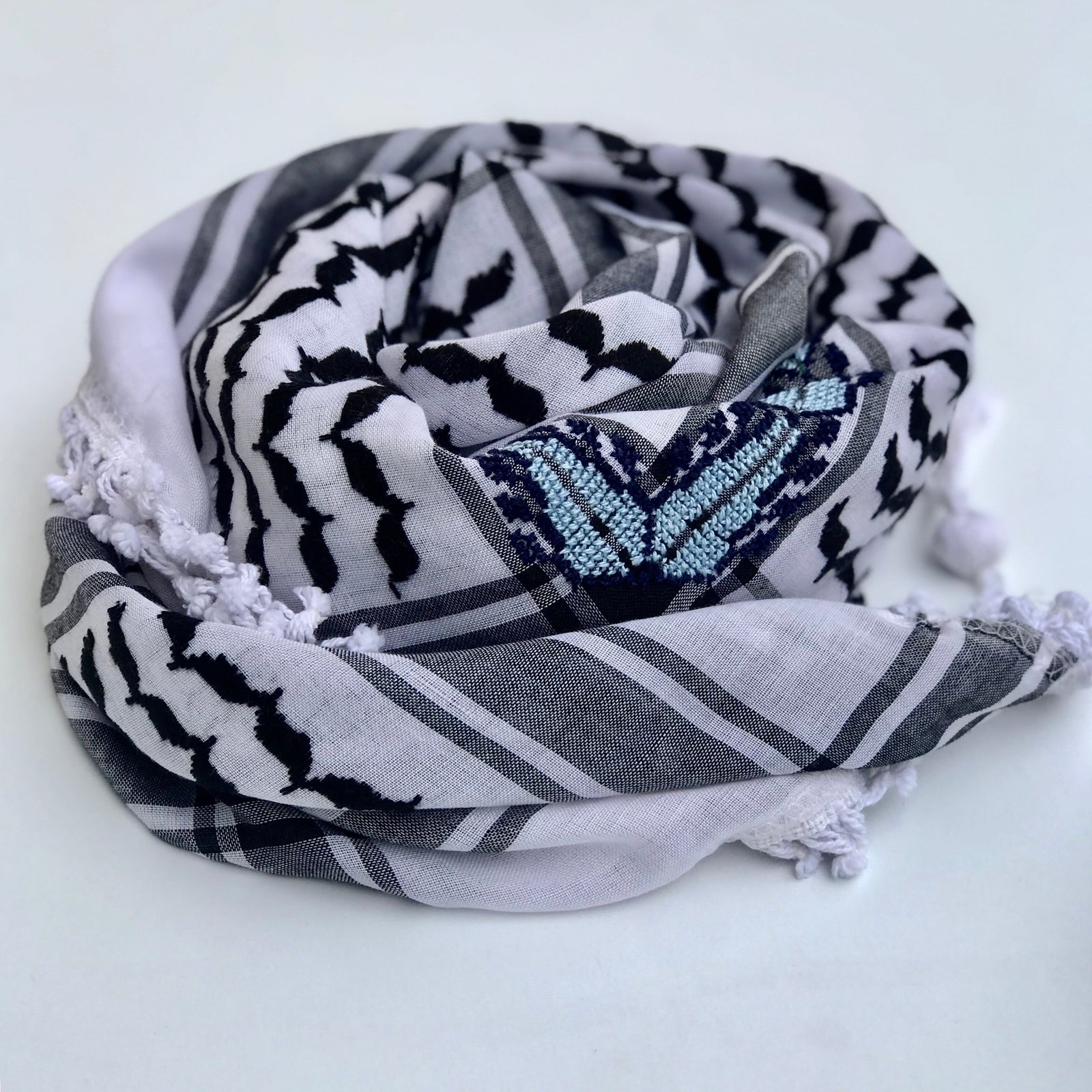 4 SHADES ON GRAY KEFFIYEH – SEP Italia Srl